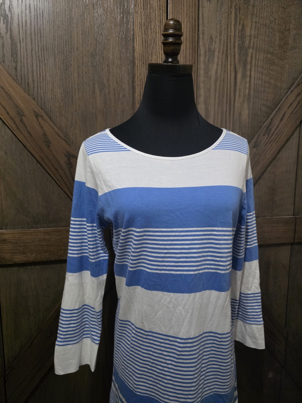 Lilly Pulitzer Blue and White Striped Dress - Picture 2 of 3
